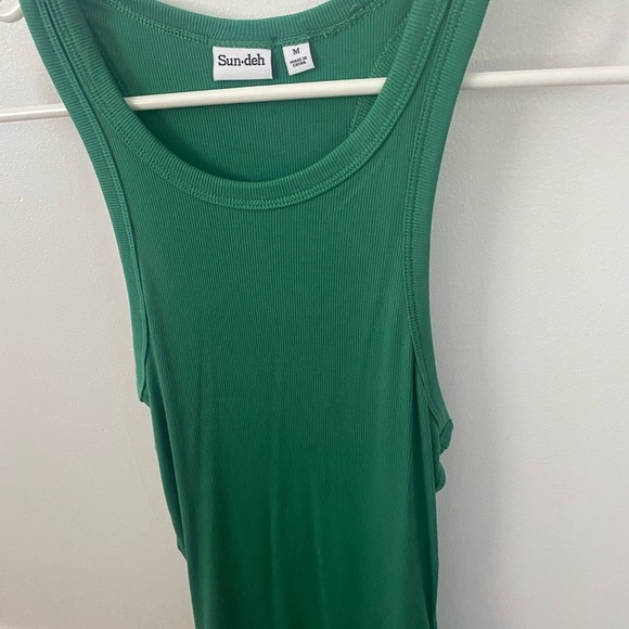 Aritzia Sunday Riley Green cami - Picture 1 of 4